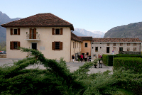 La canonica e la sala Savio