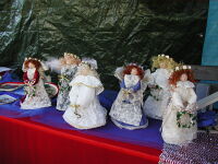 Angeli di stoffa