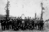 Inaugurazione del monumento nel 1923