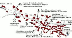 Mappa della manifestazione