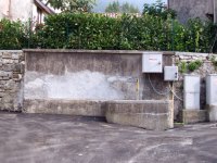 La fontana prima dell'intervento